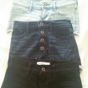 Abercrombie kids denim jeans