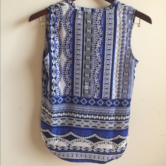 Hi-lo ModCloth patterned blouse - Picture 4 of 4