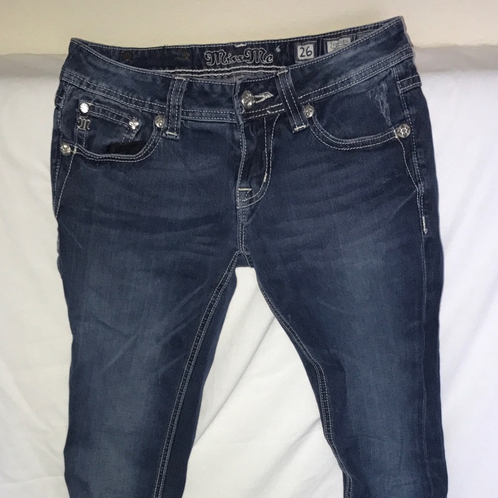 Miss Me Jeans, skinny cut, size 26
