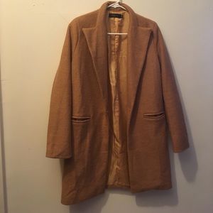 Tan wool jacket/coat