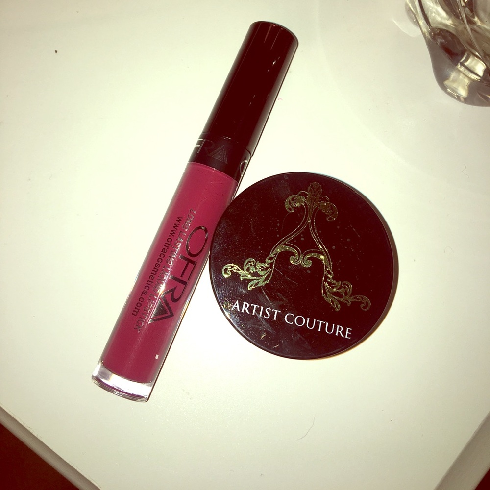 Ofra Liquid Lipstick & Artist Couture Powder