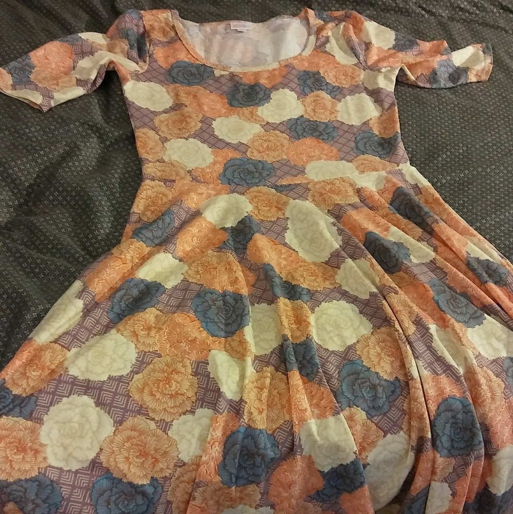 Floral Lularoe Nicole L
