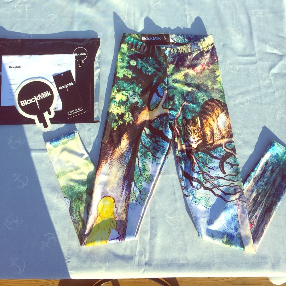Black Milk  NWT "Cheshire Cat" leggings