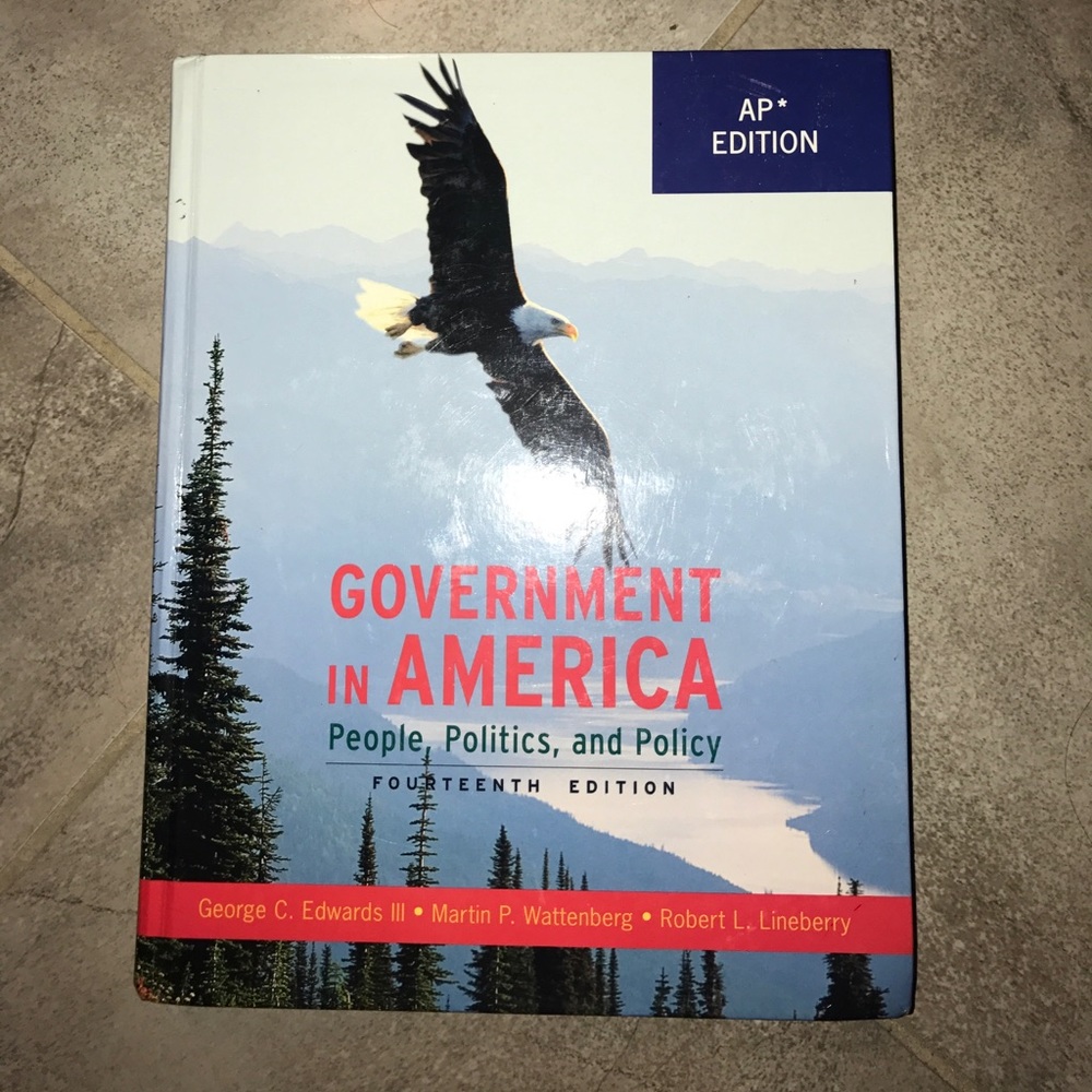 Government In America Textbook - AP Edition