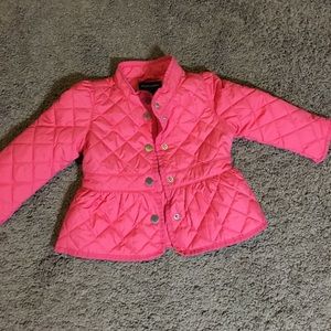 18m Ralph Lauren Pink Down Style Jacket