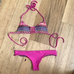 Reversible bikini set!!