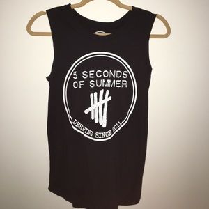 5 Seconds of Summer muscle tank