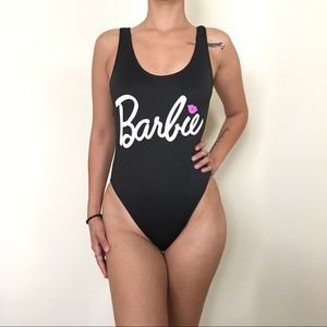 Barbie one piece bathing suit
