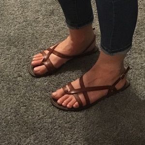 Faded Glory Brown Sandal