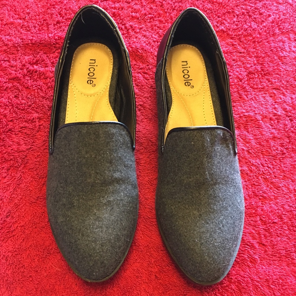 Grey flats