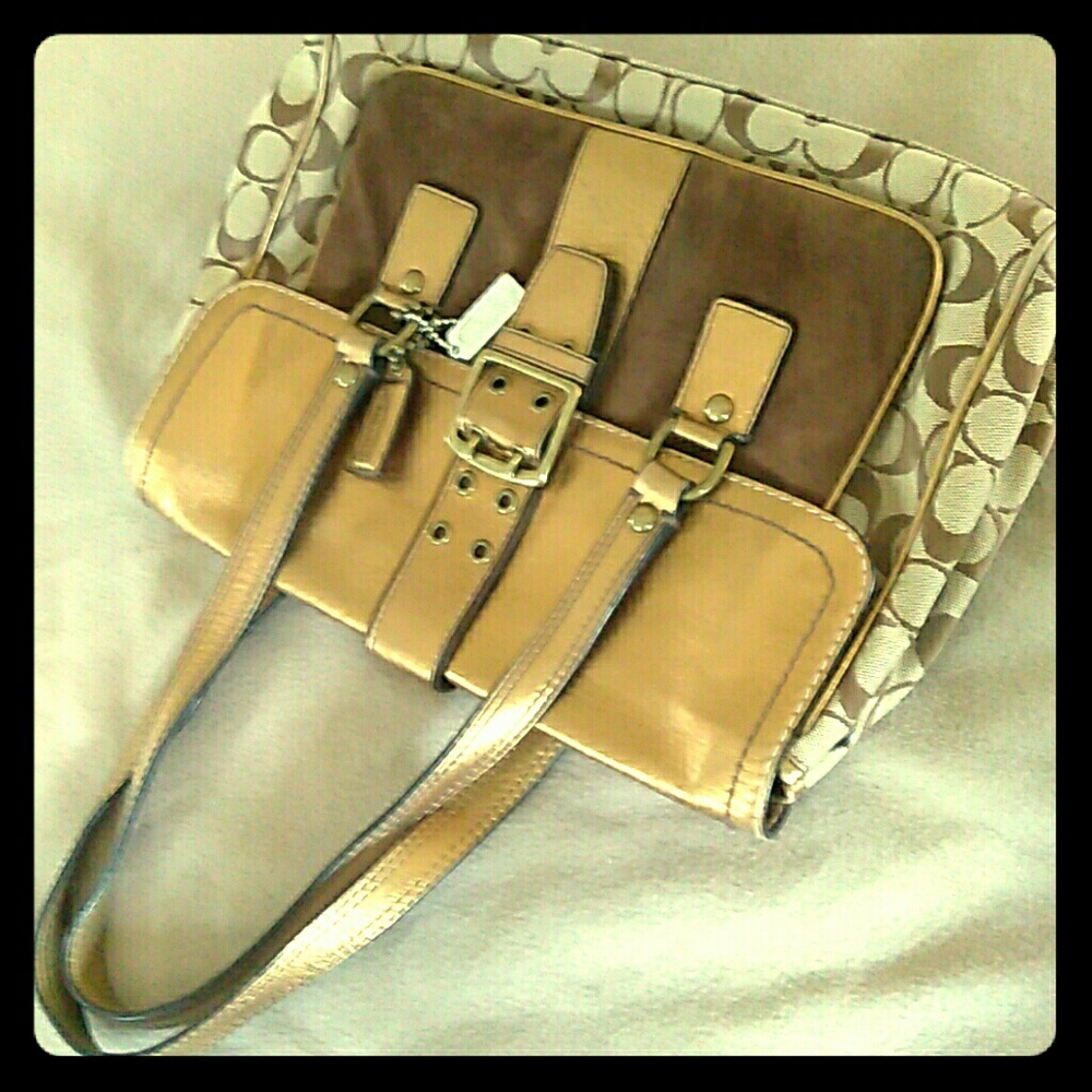 Unique coach purse
