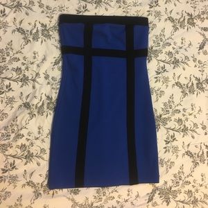 Body-con Forever 21 Navy and black dress