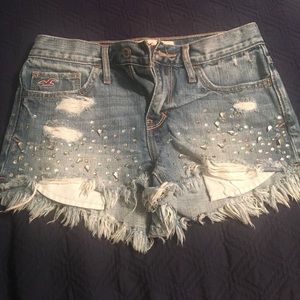Hollister high rise shorts