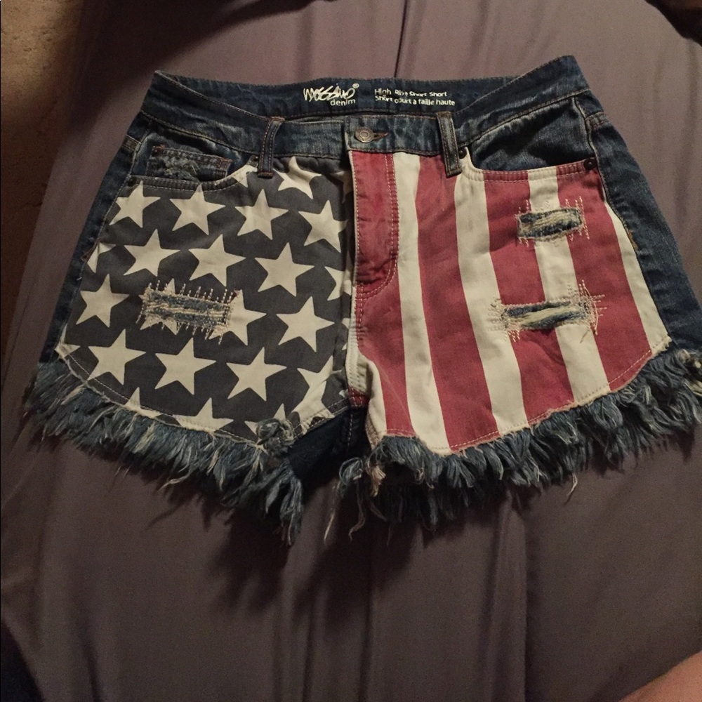 American flag shorts