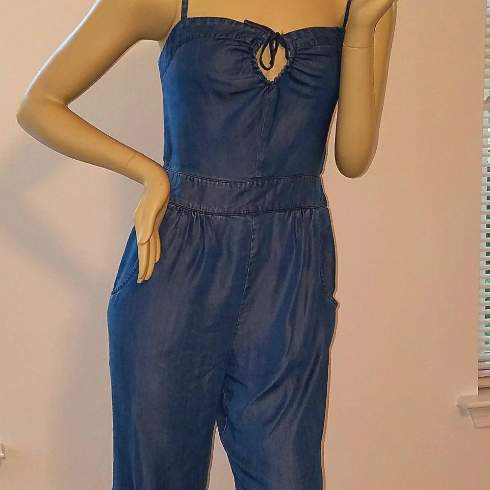 Bebe Jean Jumpsuit