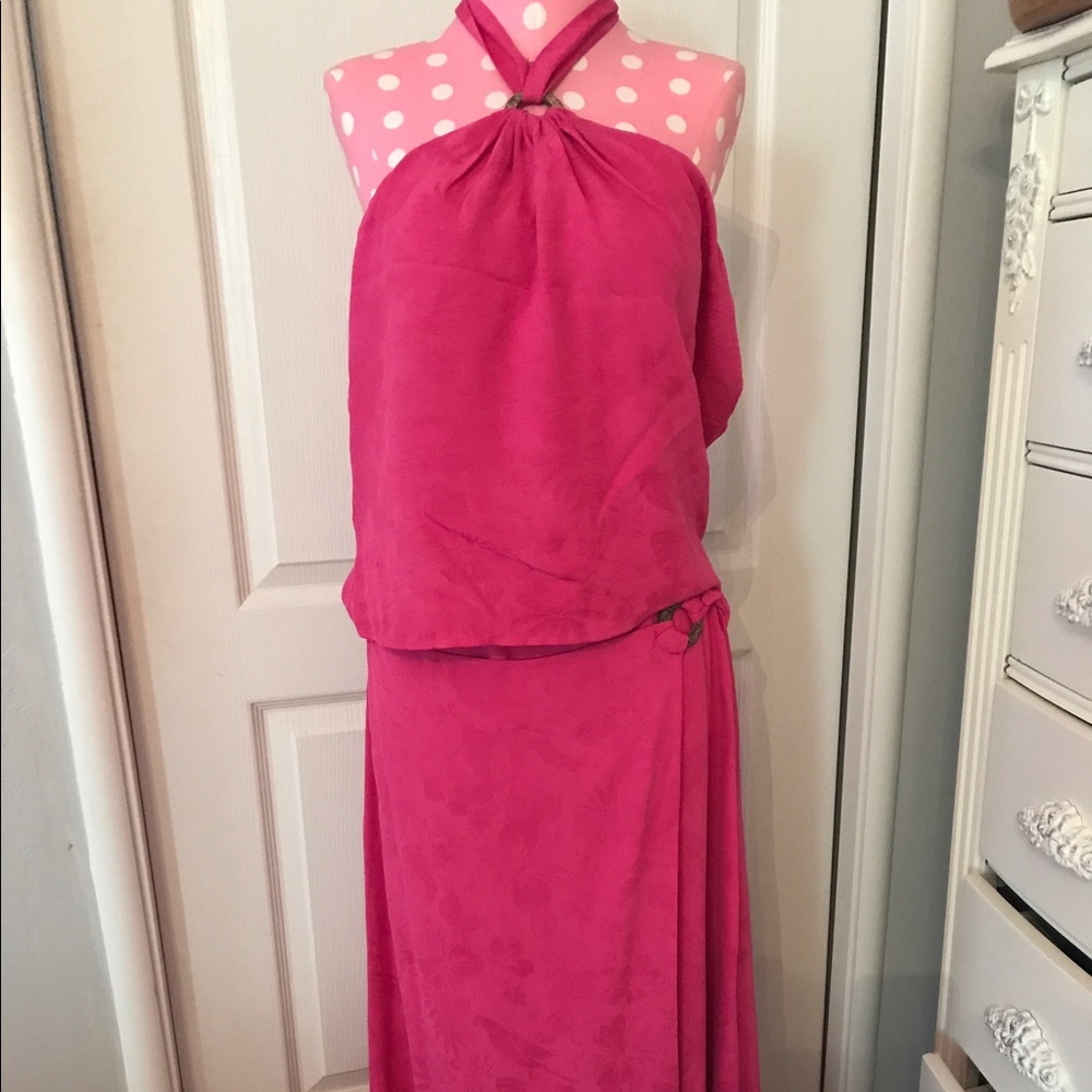 Hot pink 2 piece Tommy Bahama outfit