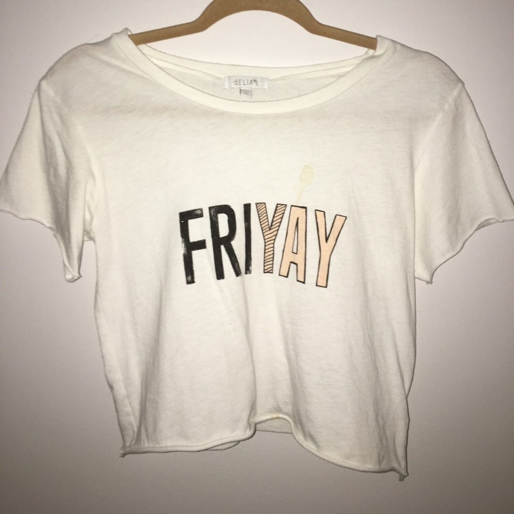 Friyay cropped top