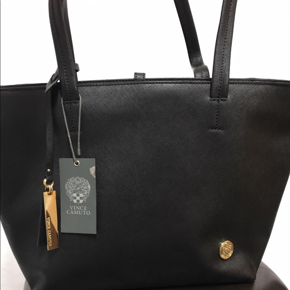 Vince Camuto Leila Small Tote Black