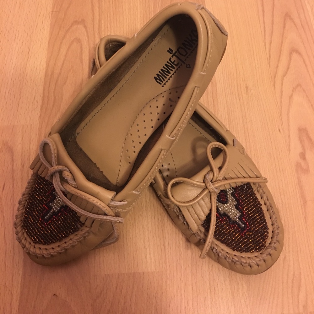 Beaded Minnetonka Moccasins