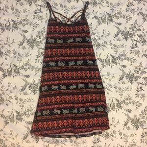 Mini summer dress