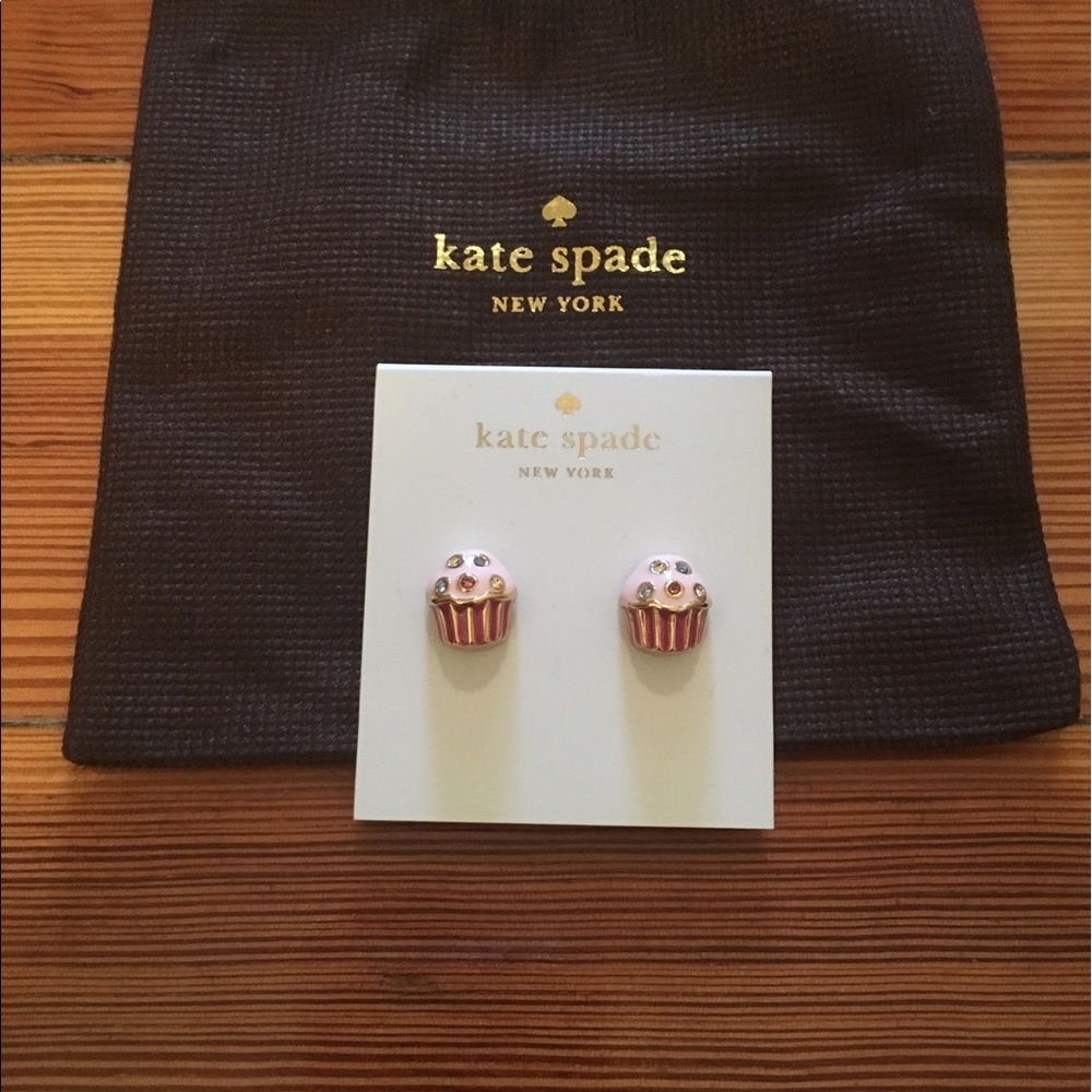 Kate spade cupcake earrings