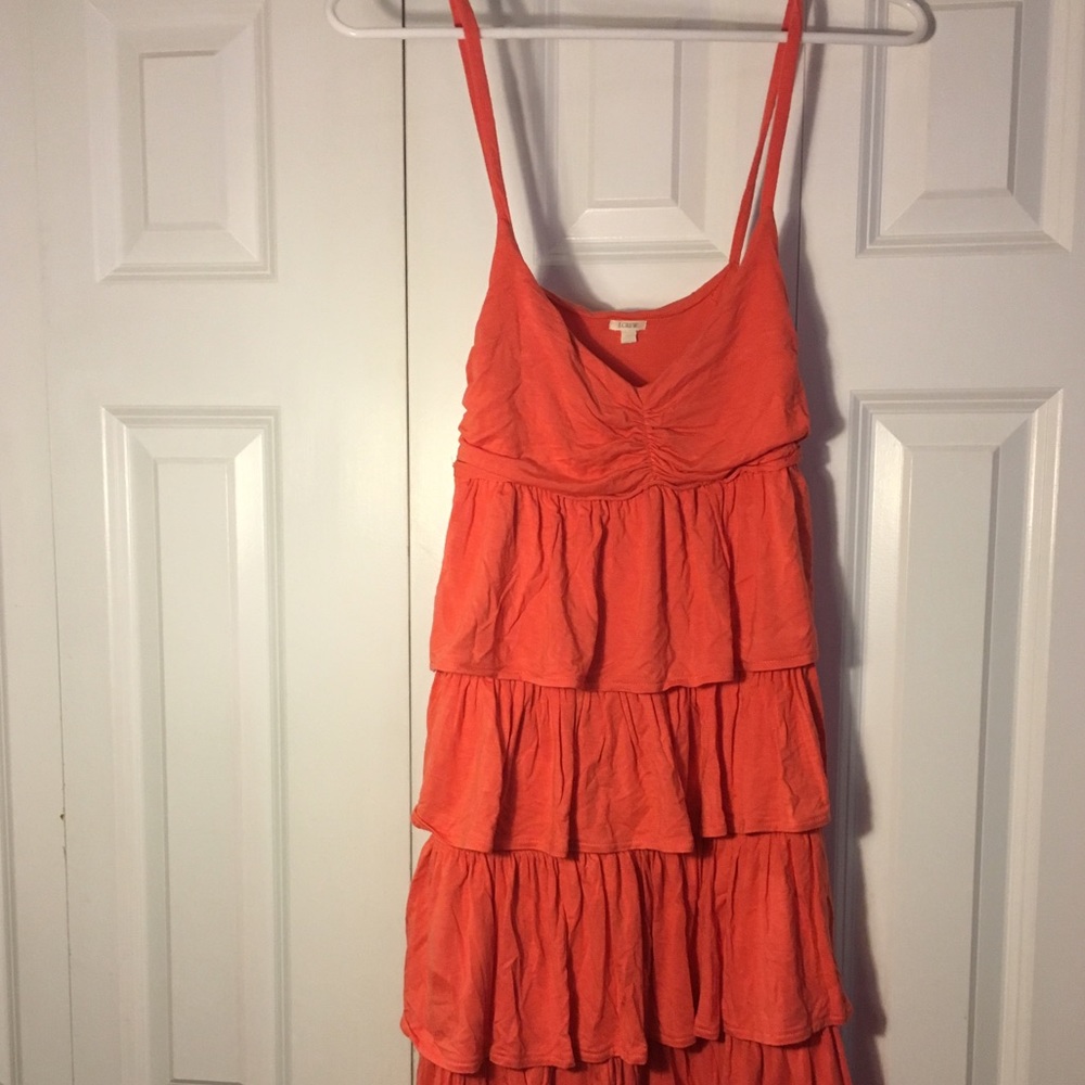 Coral J.Crew Dress