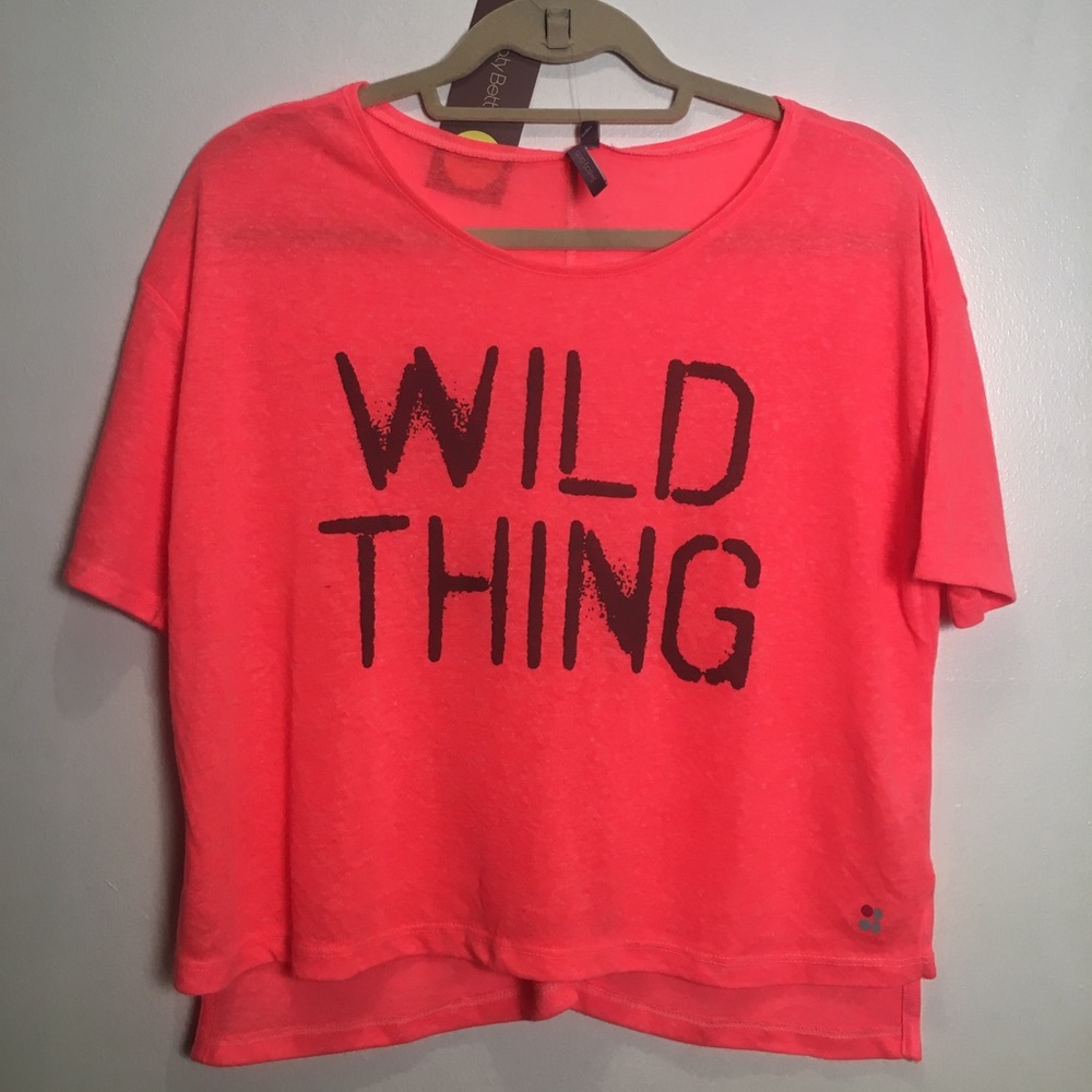 Sweaty Betty WILD THING tee