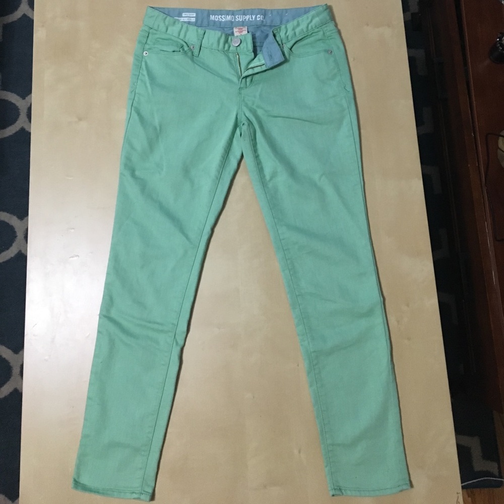 Mint Green Jean