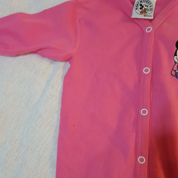 Baby Minnie mouse onesie 0-6 months - Picture 3 of 4