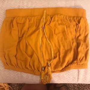 🌻Mustard Tubetop🌻