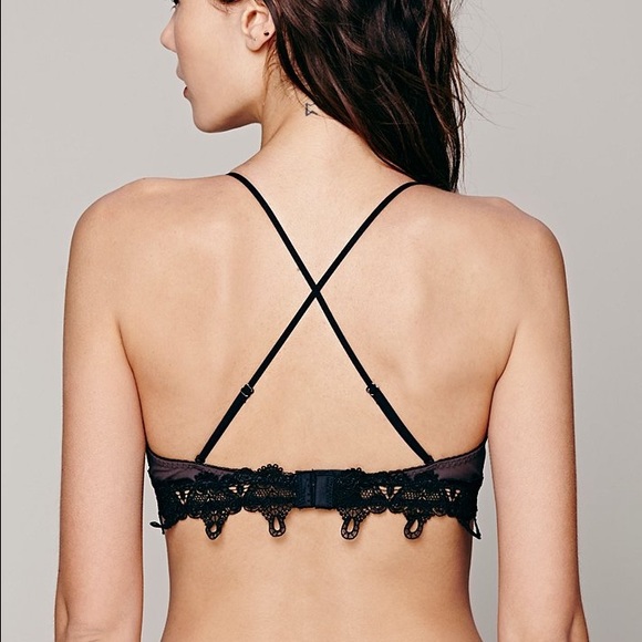 Free People V Neck Bralette - Picture 4 of 6