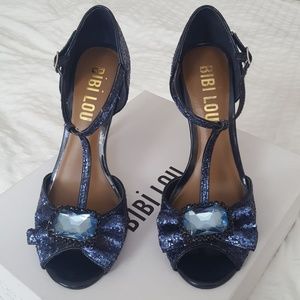 BHLDN Bibi Lou T-Strap Heel