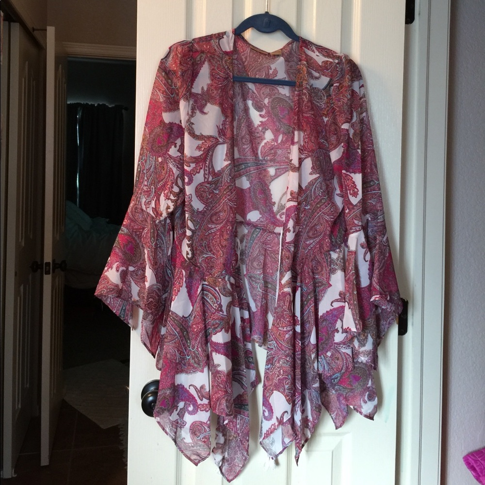 Wrangler Paisley Kimino with tassel ties