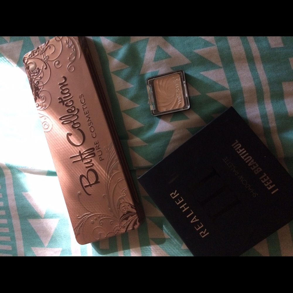 Two eyeshadow pallets and  one single shadow