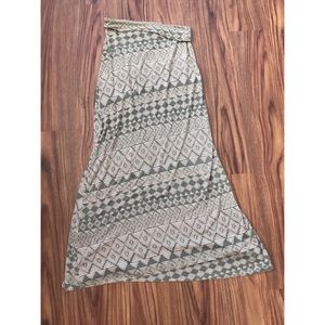 Boho Aztec Skirt