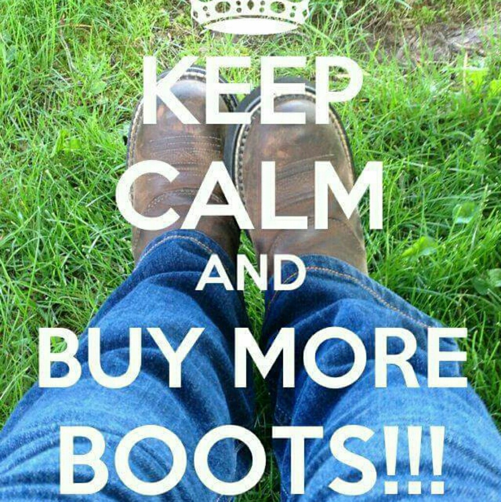 Life is short. Buy the boots!