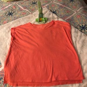 J.Jill Creamy Orange tee.