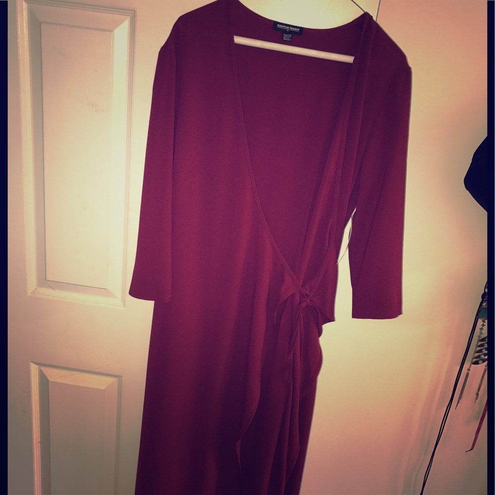 AMERICAN APPAREL WRAP DRESS. Never worn!