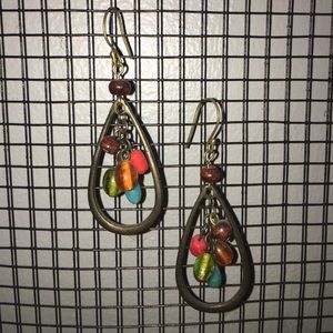 Teardrop earrings