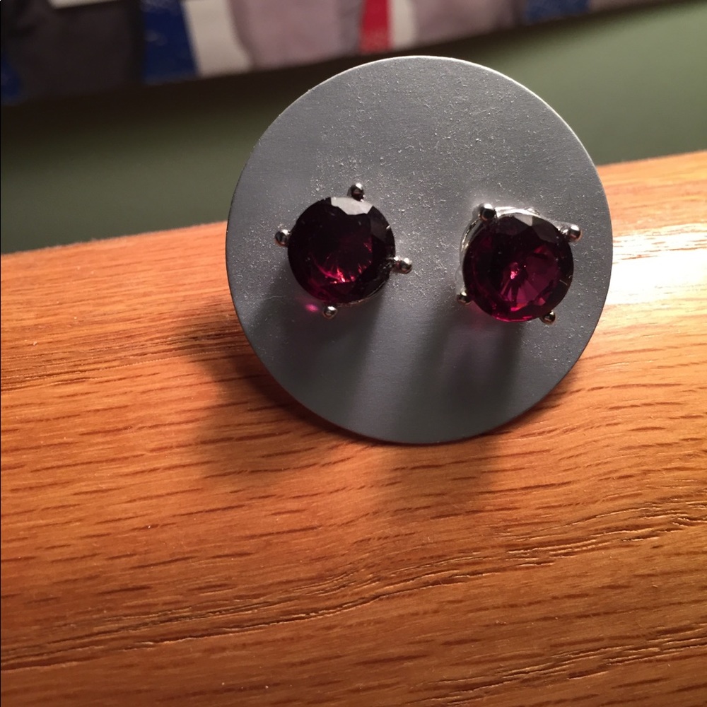 Brand New Purple Studs