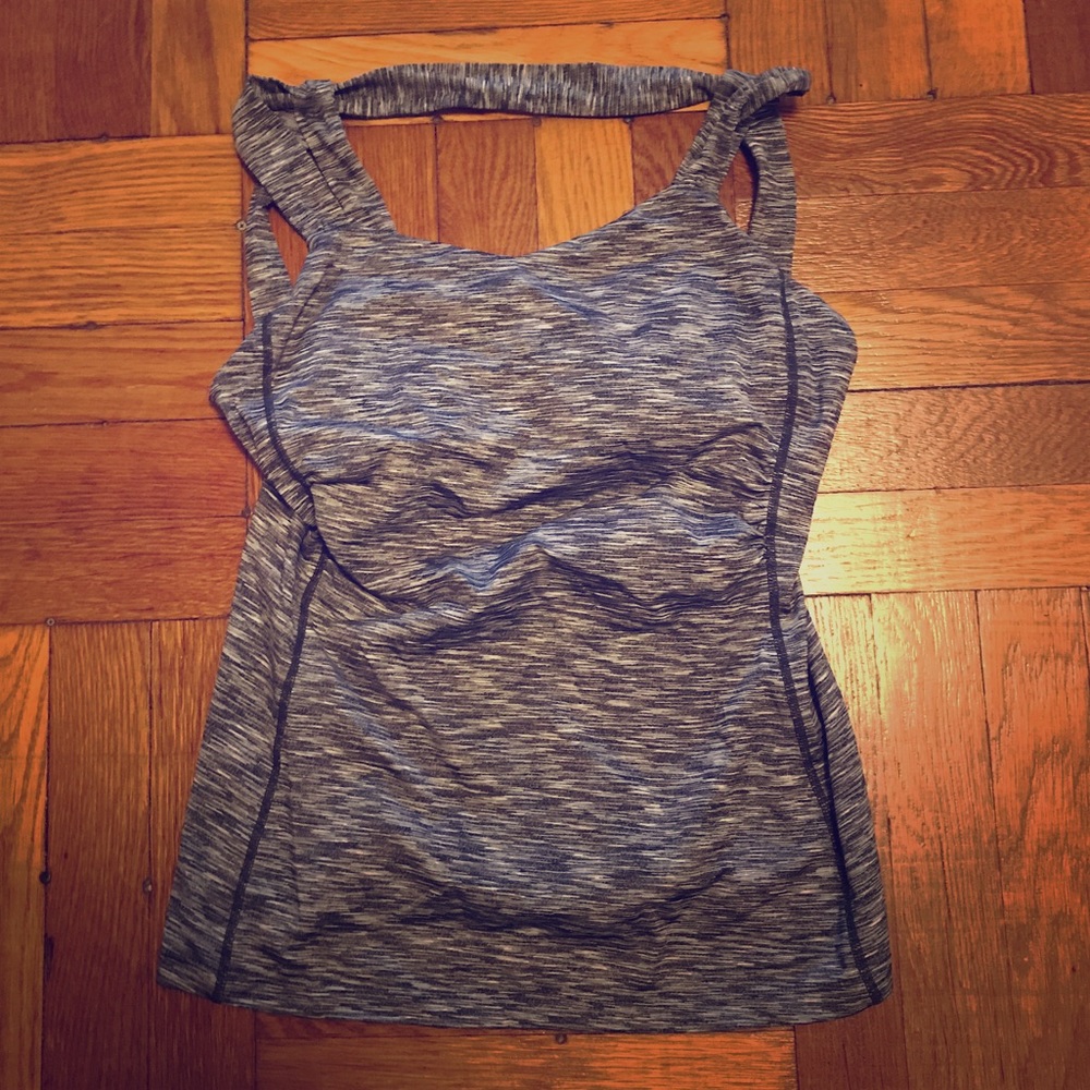 Prana grey yoga top