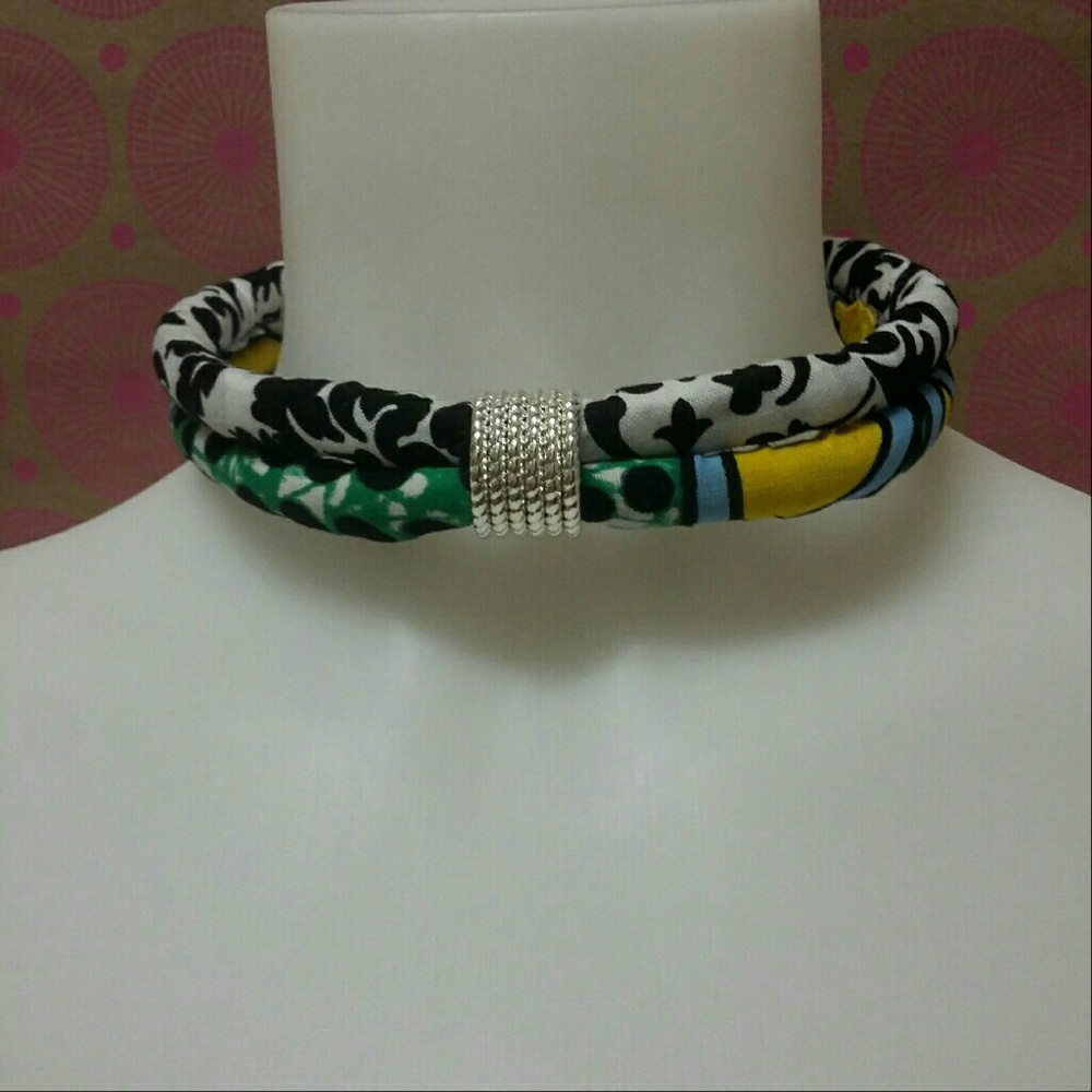 Custom made Tribal African Print Choker