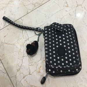 Kipling Wallet/Wristlet Polka Dot