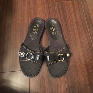 Coach sandals