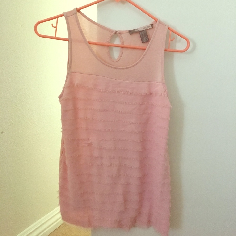 Forever 21 pink tank top Size XS