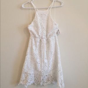 White Lacy Summer Dress