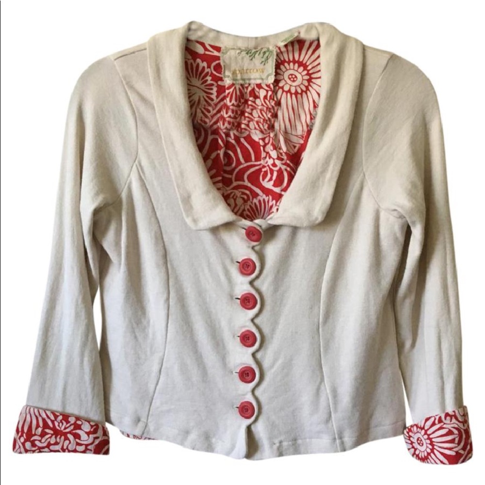 Anthropologie "sparrow" jacket