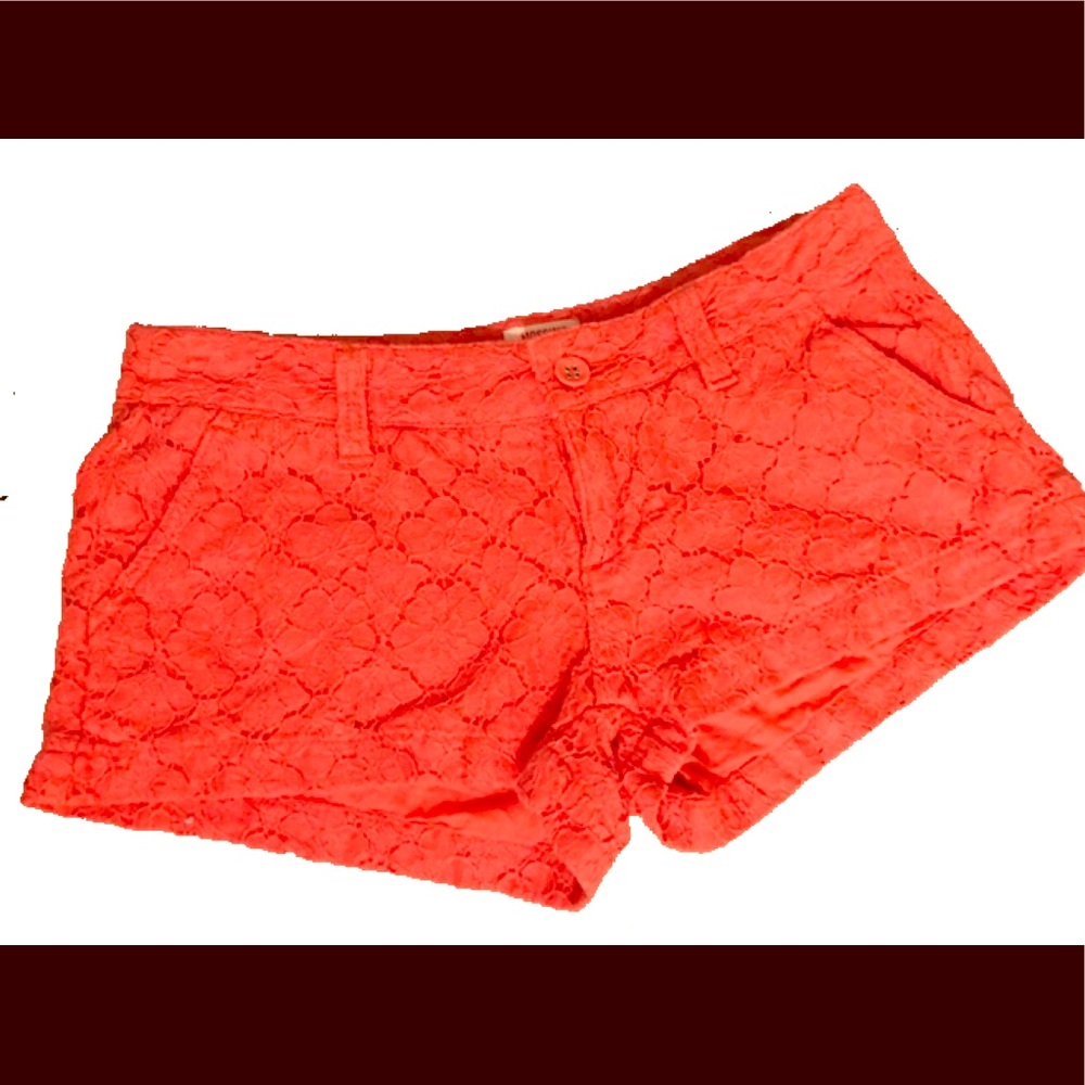 Women's crochet style shorts