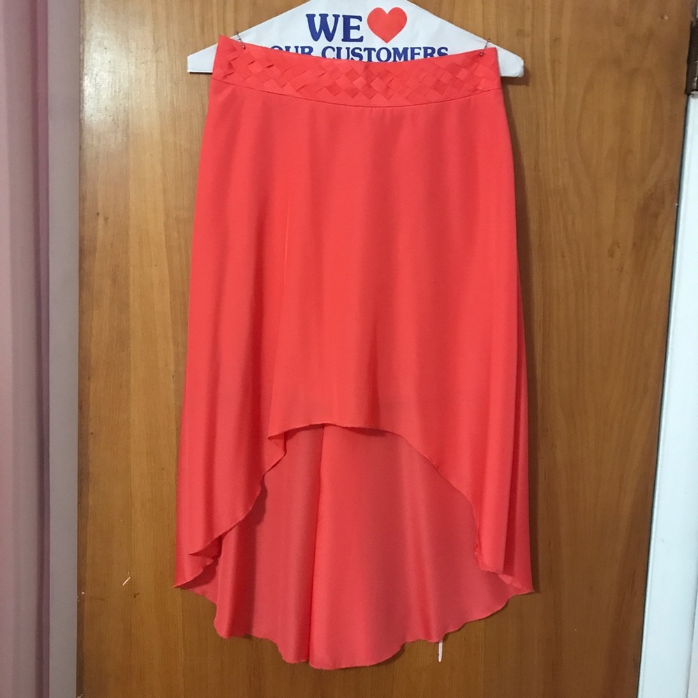 High low skirt