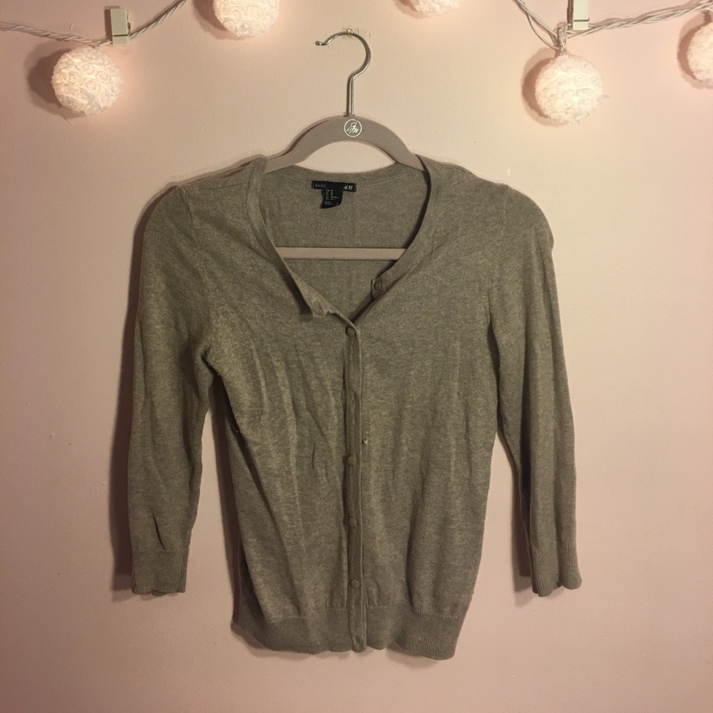 H&M Brown Cardigan